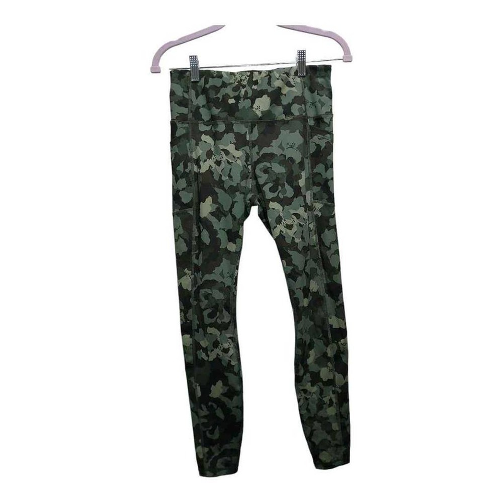 Avia Green Camo Leggings